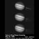 Hubble Views Saturn Ring-Plane Crossing