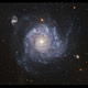 Hubble Snaps Images of a Pinwheel-Shaped Galaxy
